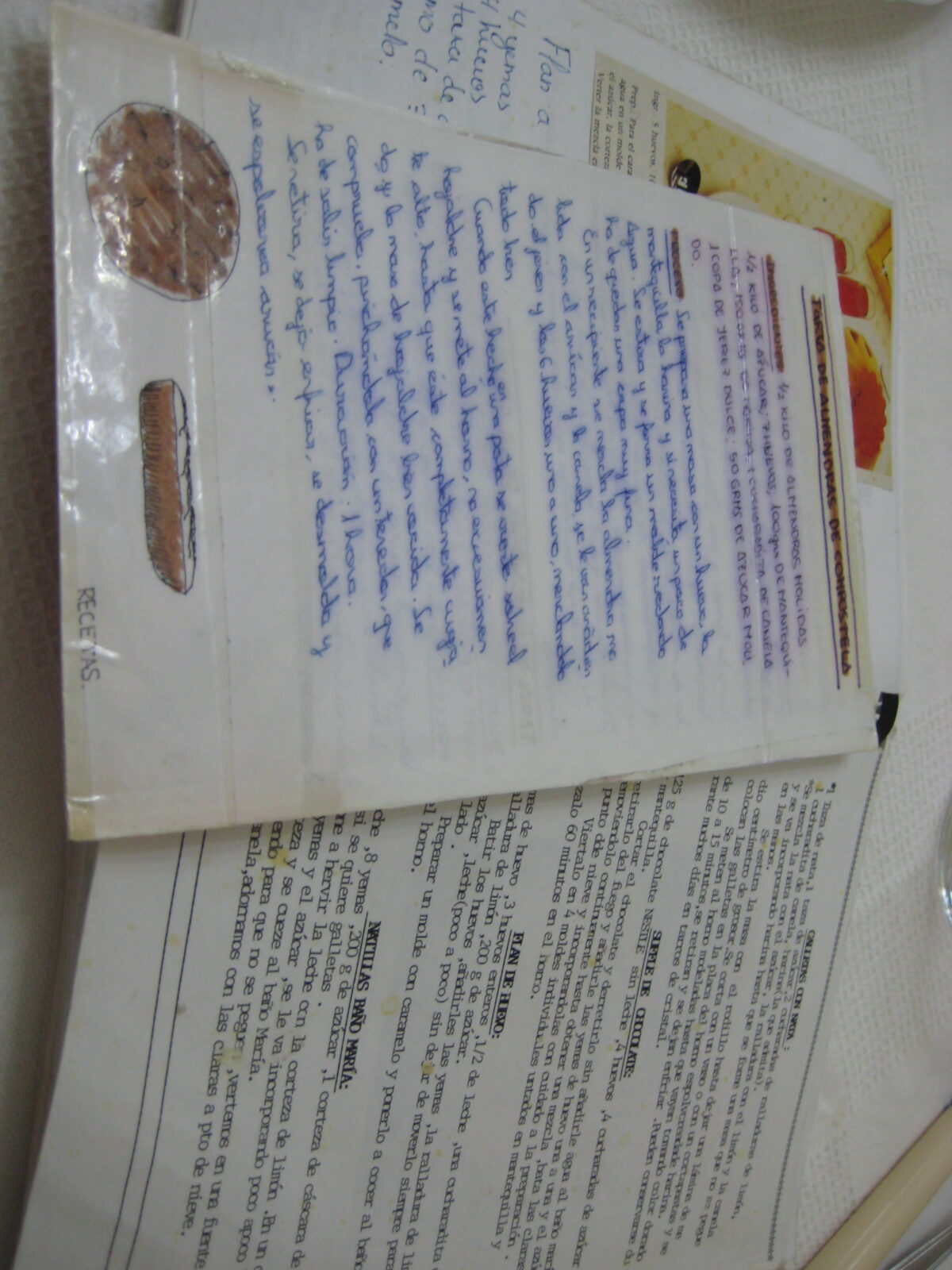 tarta de santiago paso 1