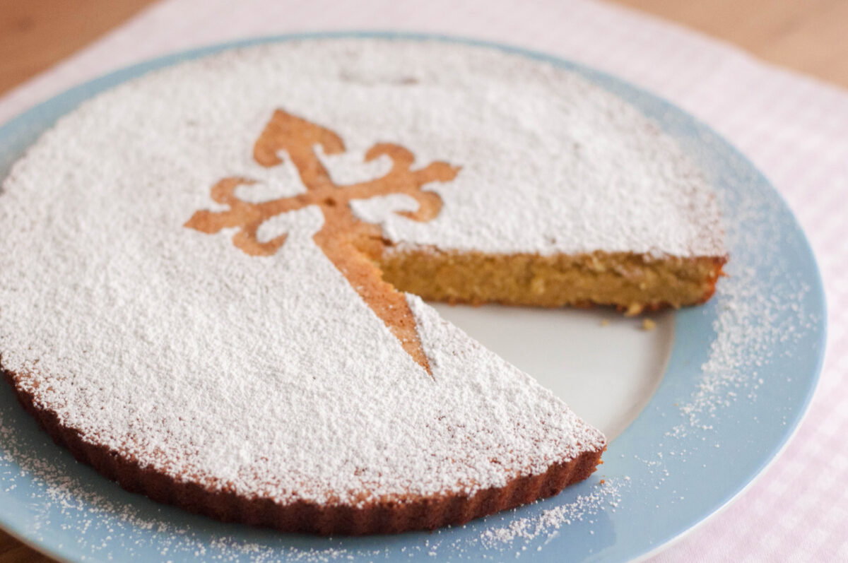tarta de santiago paso 25