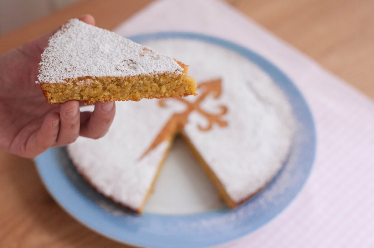 tarta de santiago paso 26