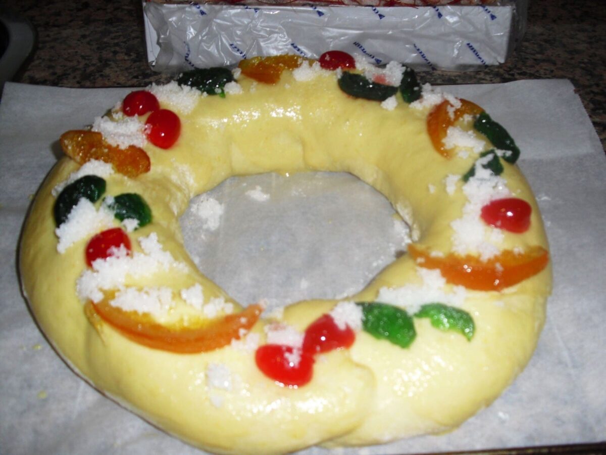 torrijas de roscón de reyes paso 12