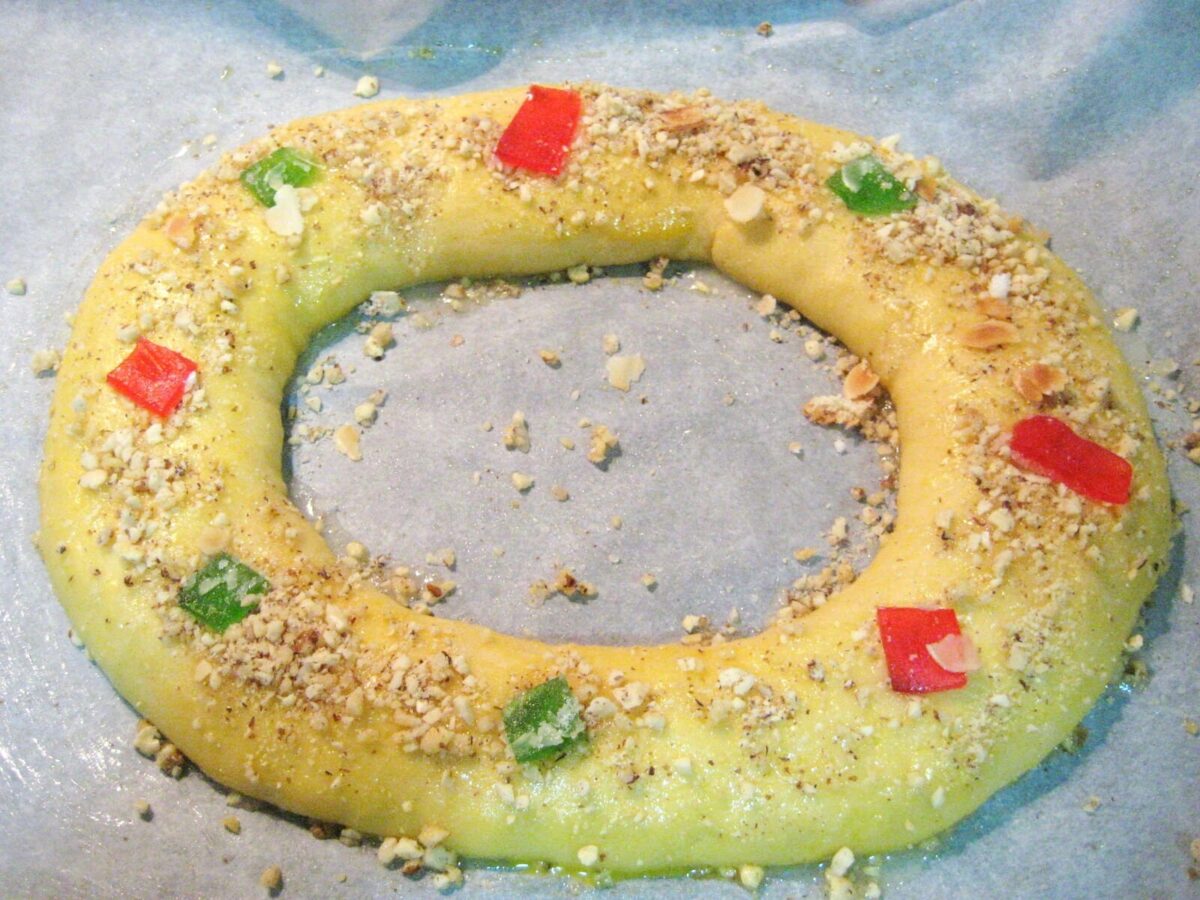 torrijas de roscón de reyes paso 7