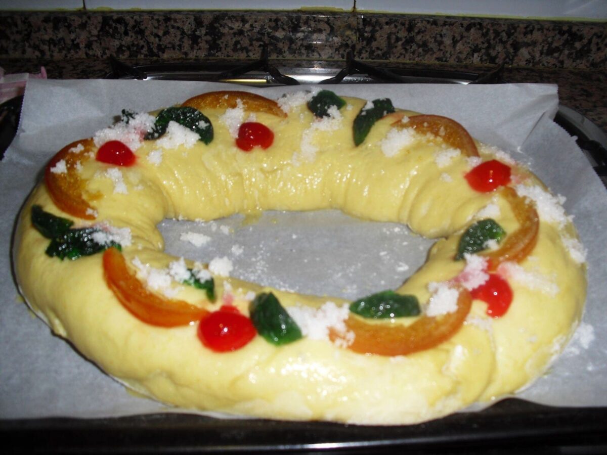 torrijas de roscón de reyes paso 9