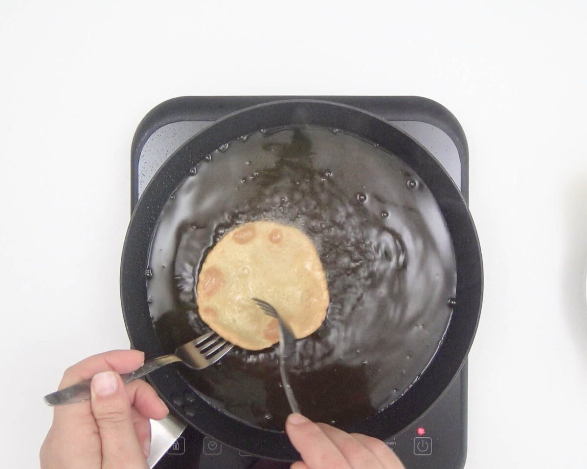 tortos asturianos con picadillo y cabrales paso 10