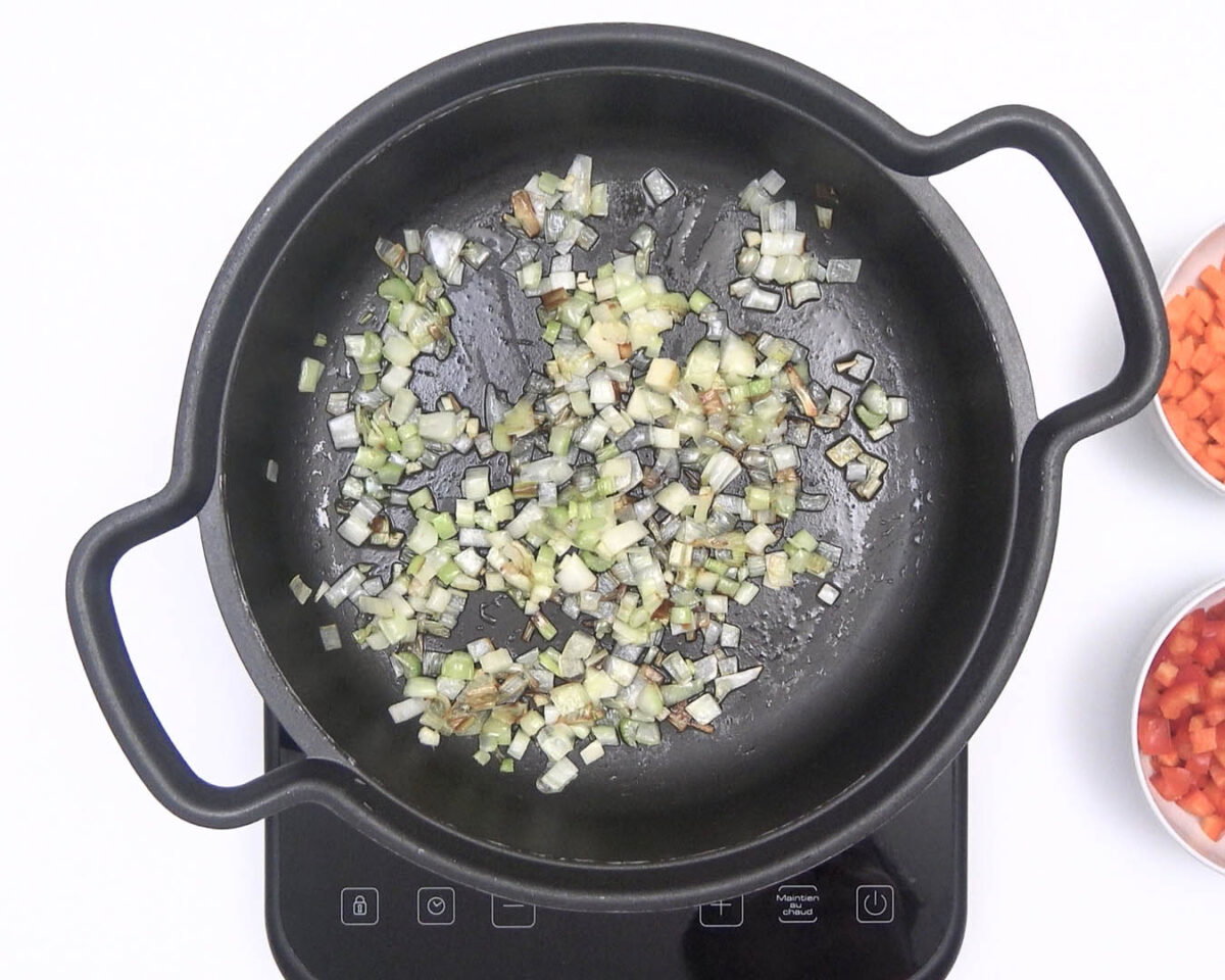 arroz caldoso con verduras paso 14