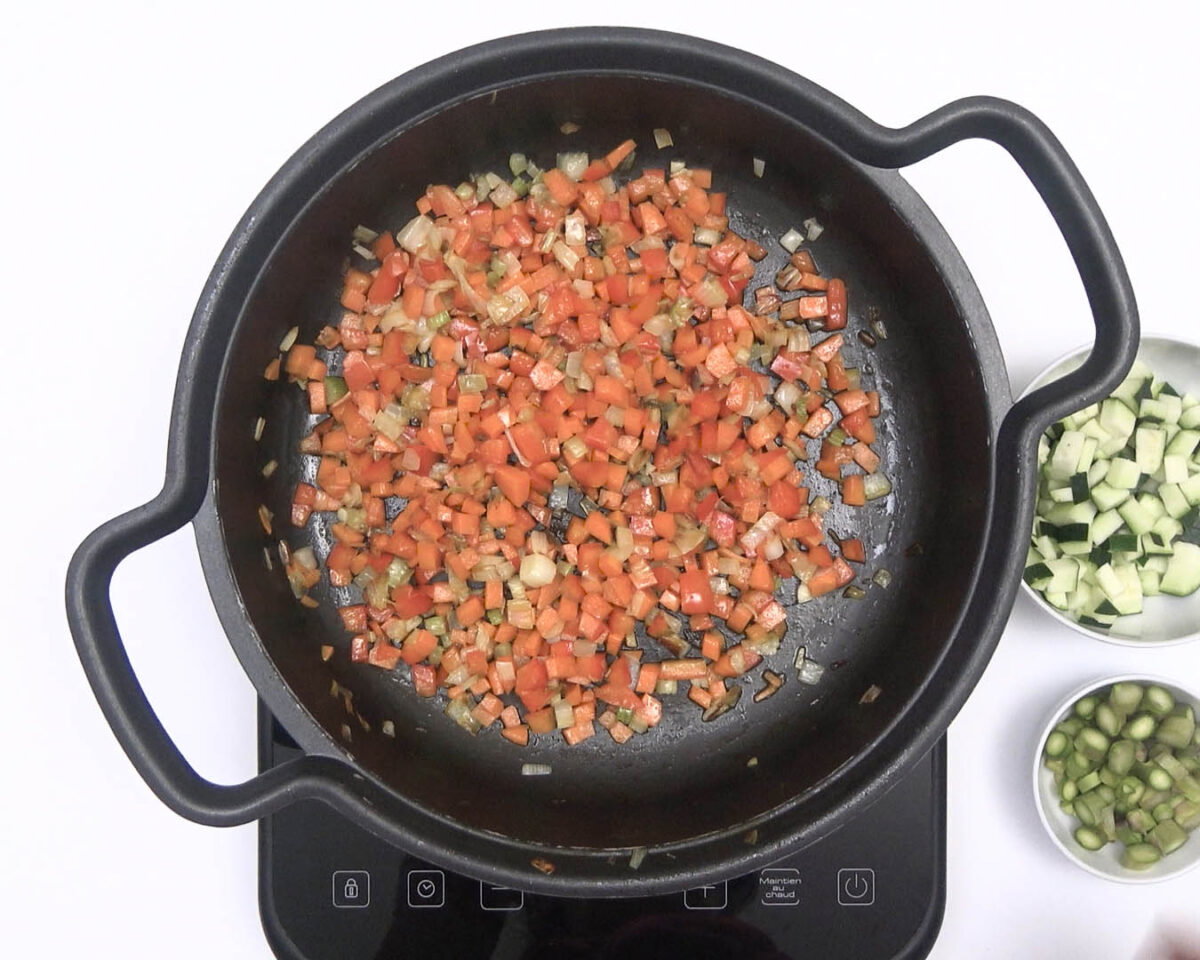 arroz caldoso con verduras paso 16