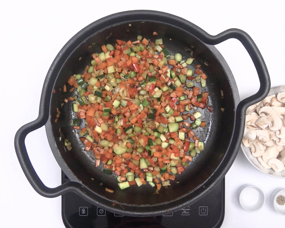 arroz caldoso con verduras paso 18