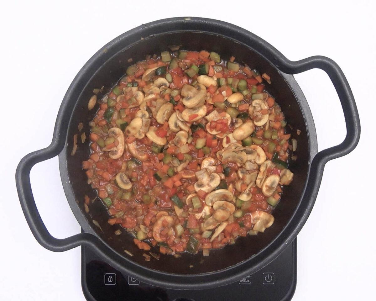 arroz caldoso con verduras paso 22