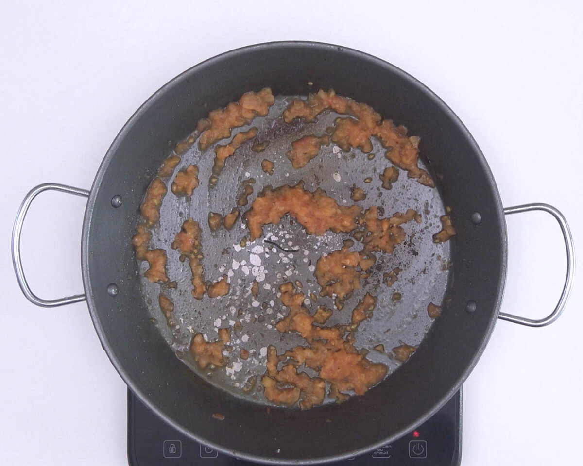 arroz con bacalao y coliflor paso 20