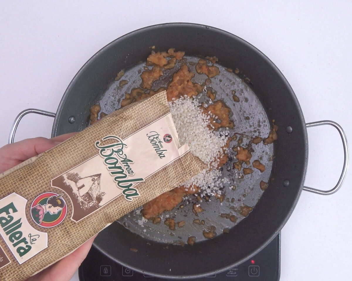 arroz con bacalao y coliflor paso 22