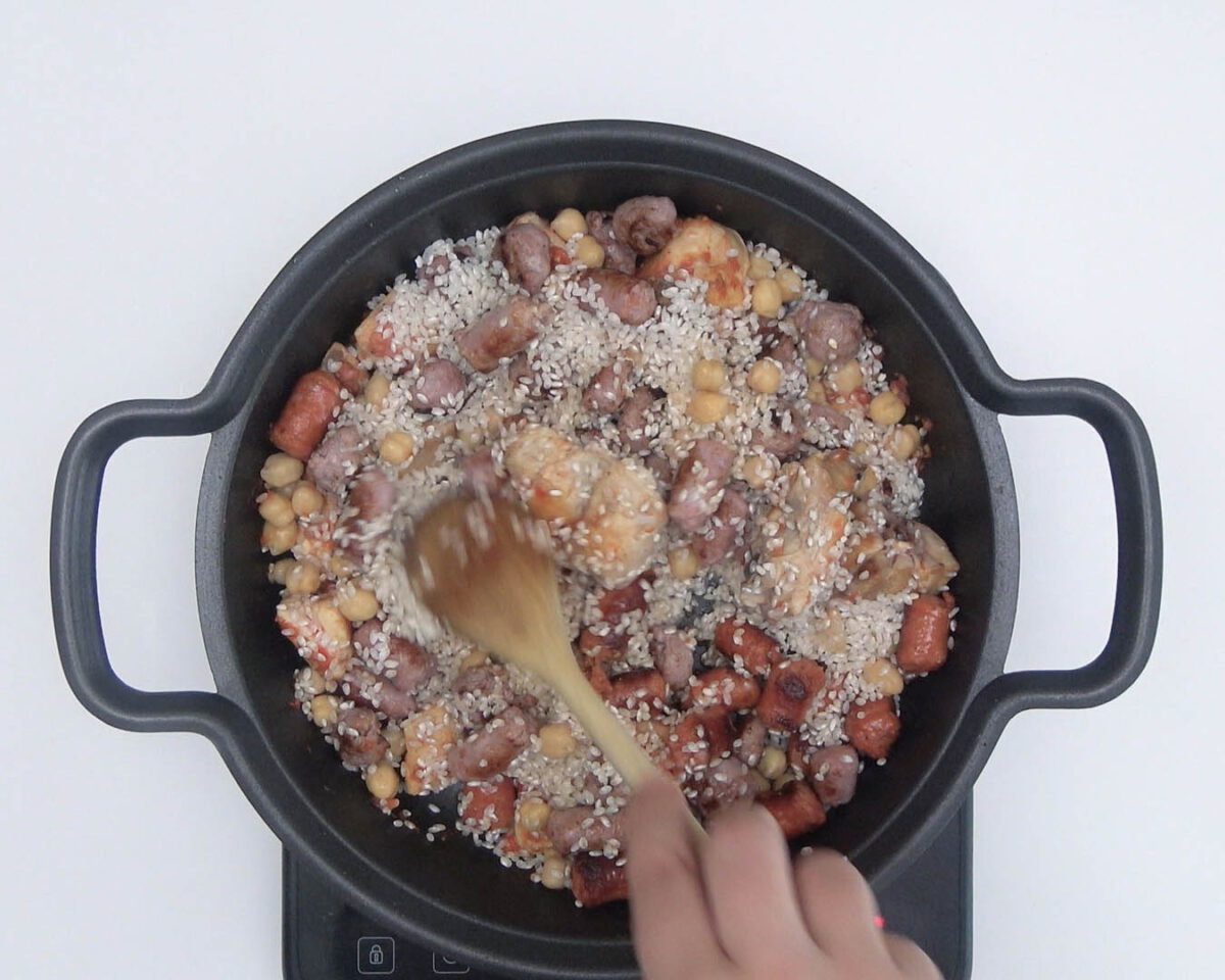 arroz con costra al horno paso 13