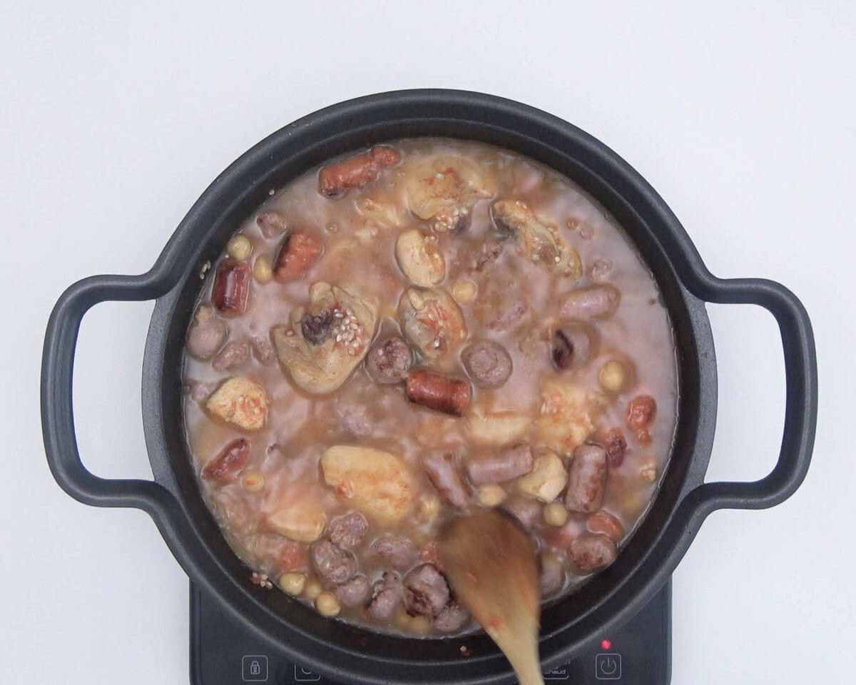 arroz con costra al horno paso 14