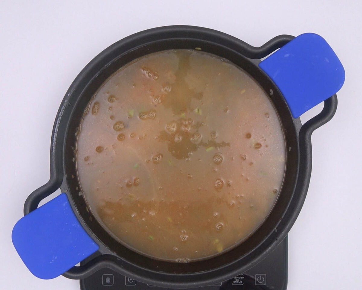 arroz con langostinos paso 22