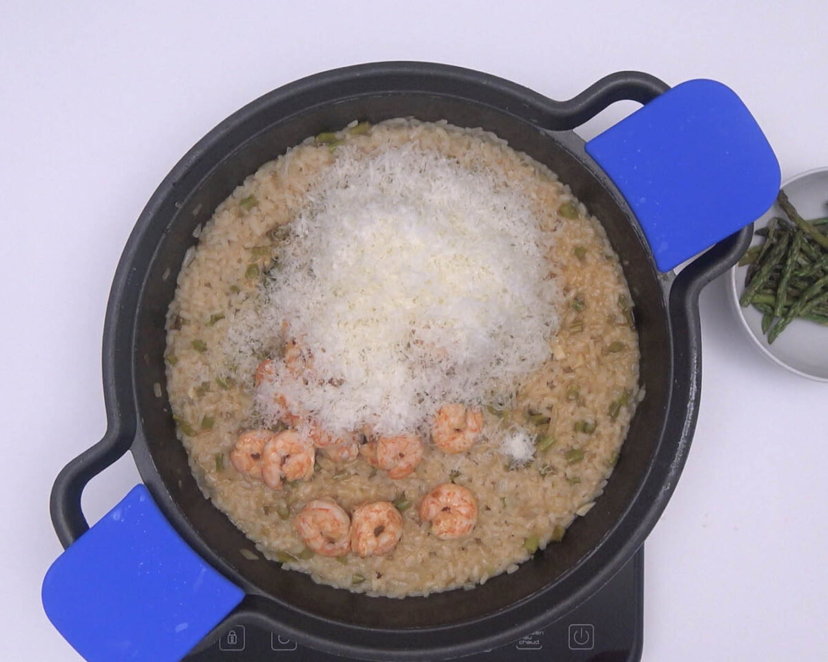 arroz con langostinos paso 24