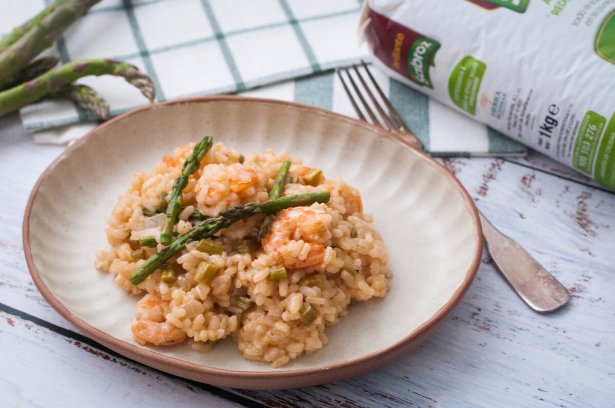 arroz con langostinos paso 27