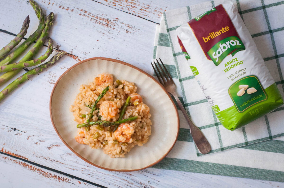 arroz con langostinos paso 28