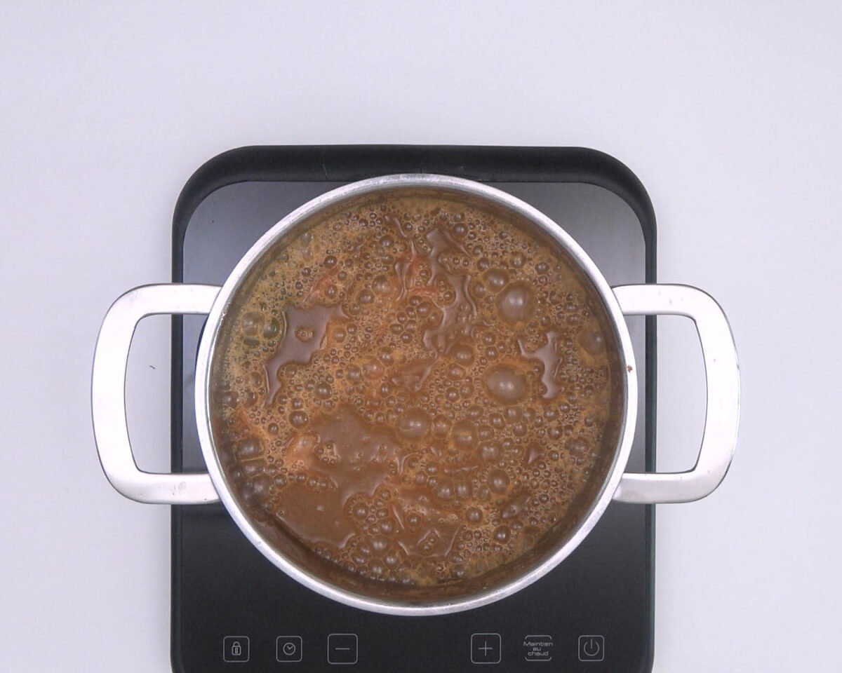 arroz con langostinos paso 8