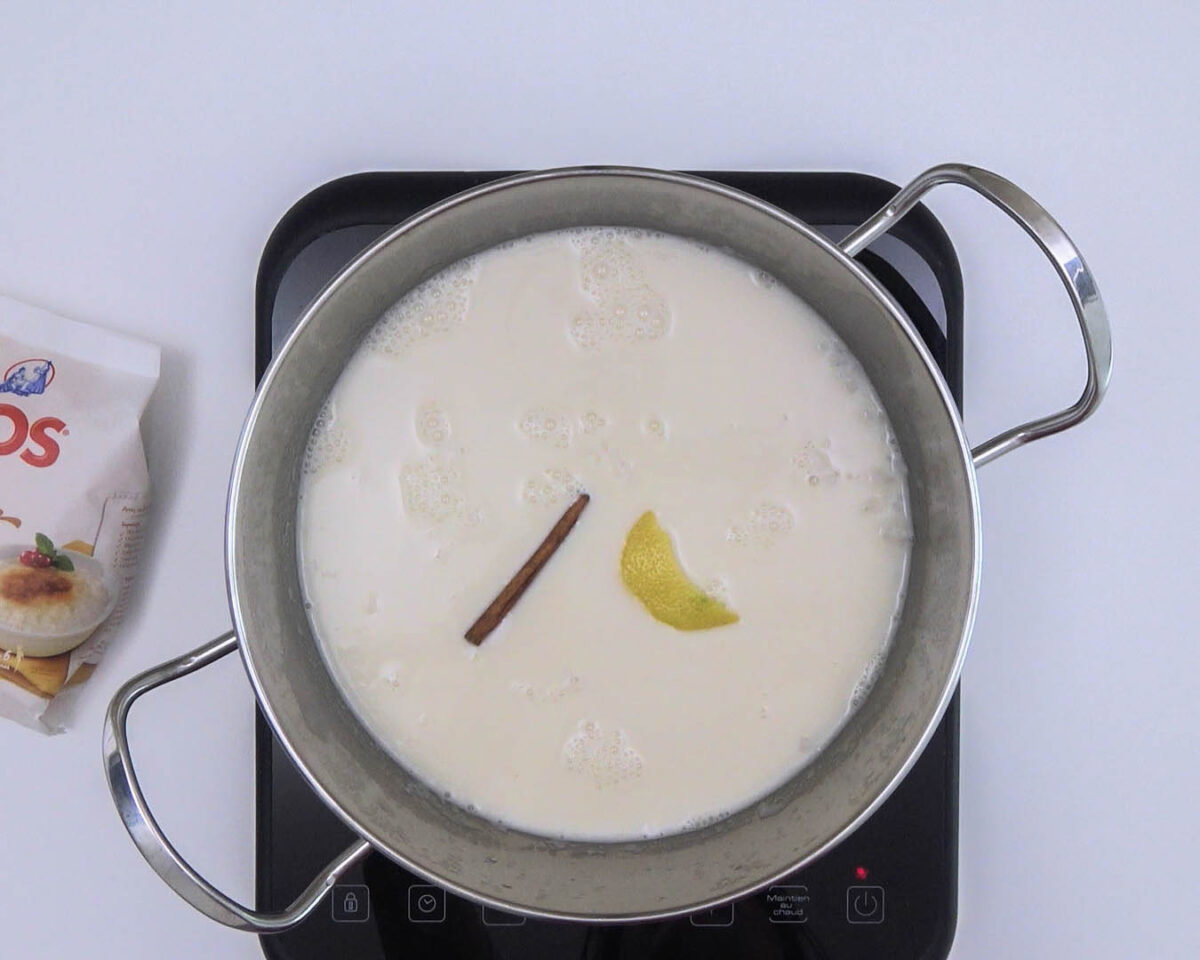 arroz con leche de avena muesli y frutos rojos paso 5
