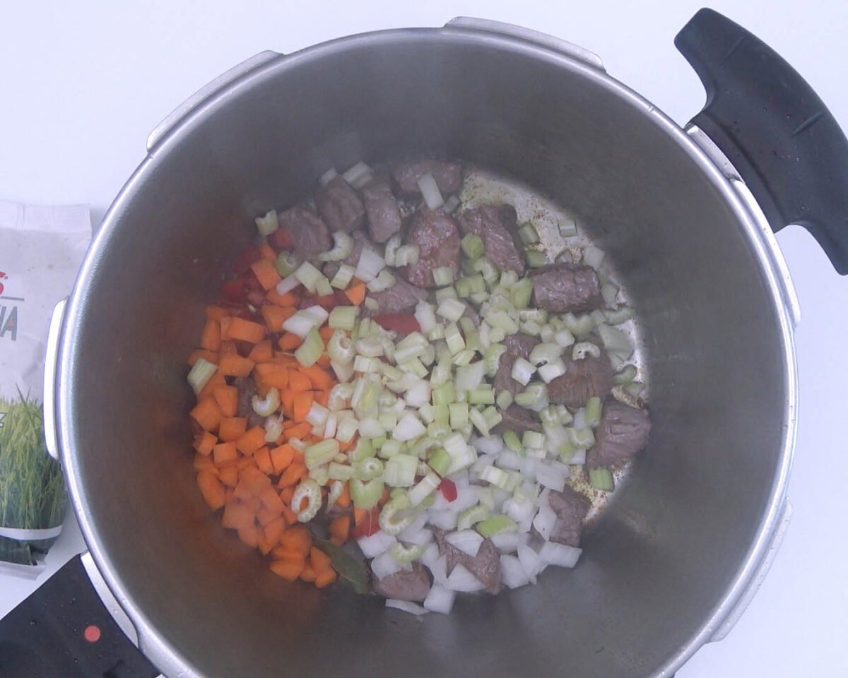 arroz con ternera y verduras paso 7