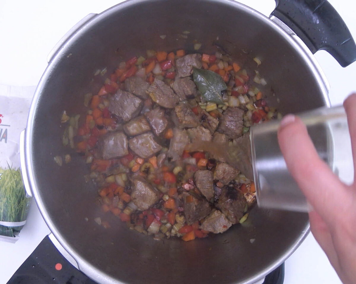 arroz con ternera y verduras paso 8