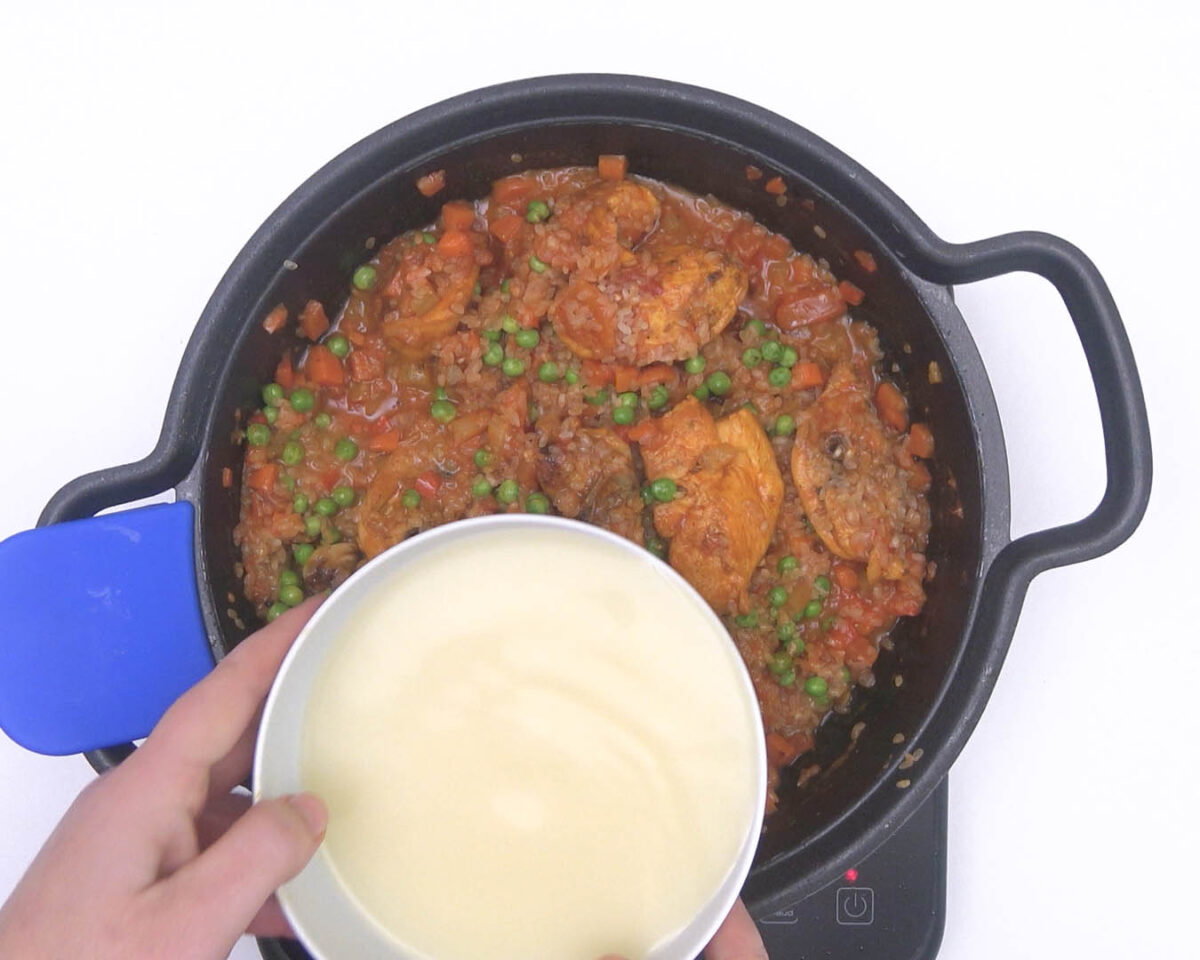 arroz mexicano con pollo paso 17