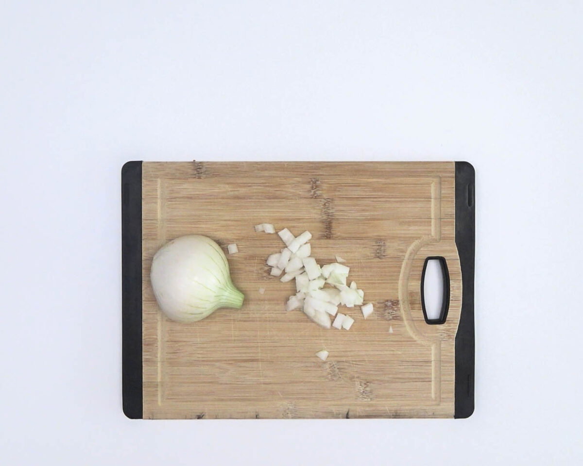 arroz vegano con setas paso 3