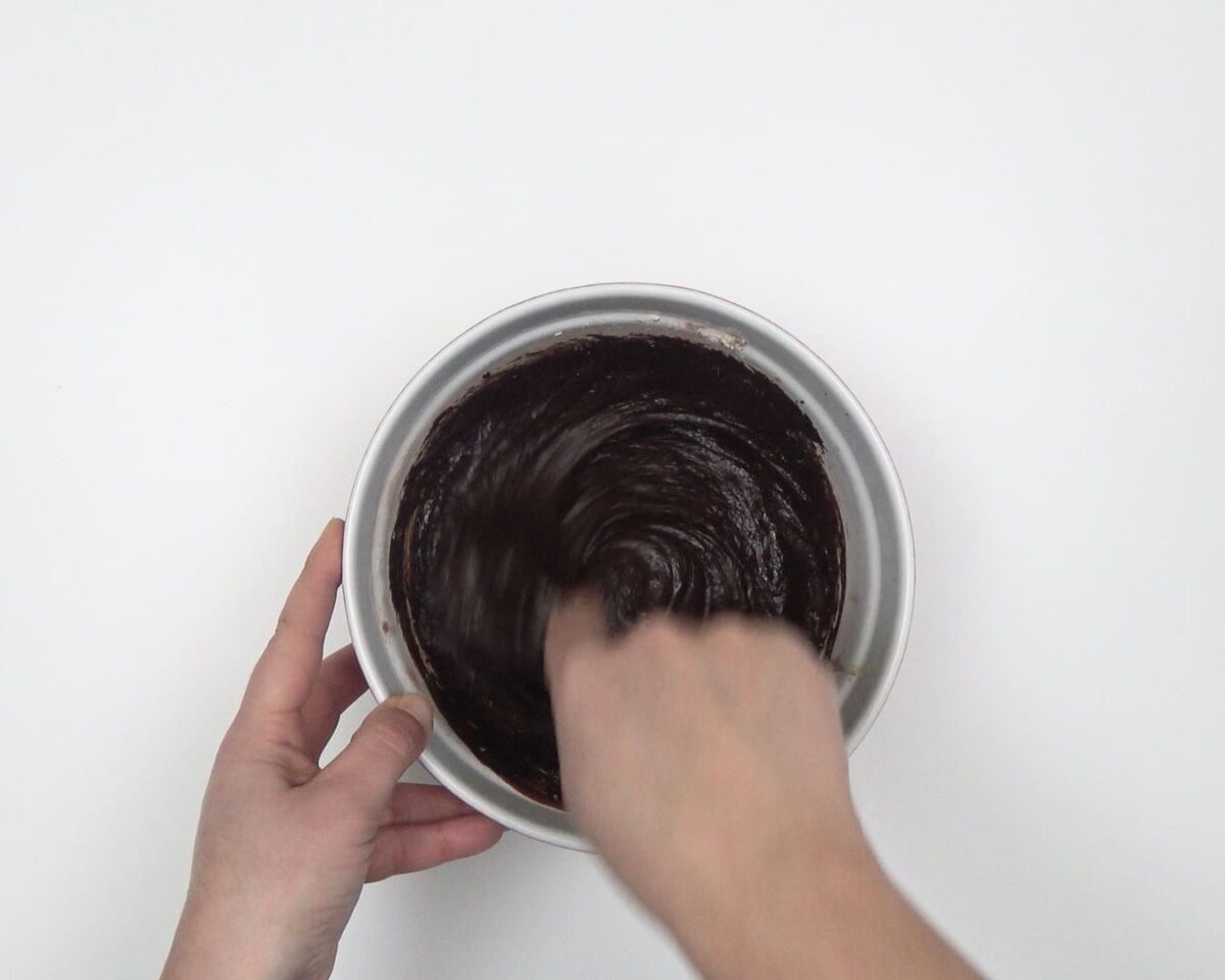 brownies de chocolate paso 14