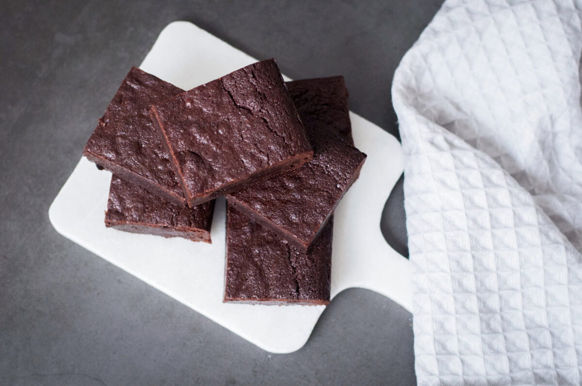 brownies de chocolate paso 18