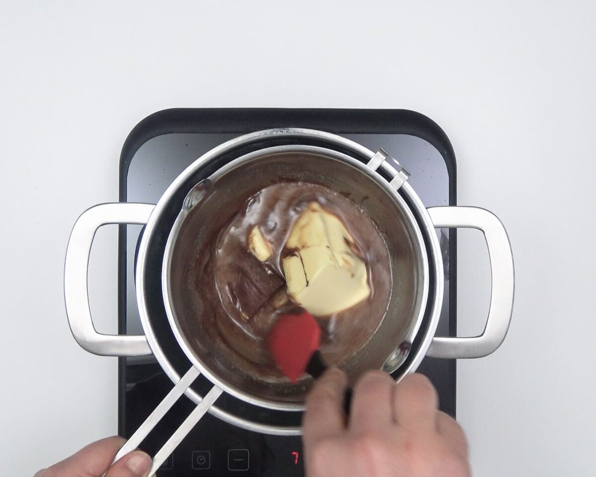 brownies de chocolate paso 4