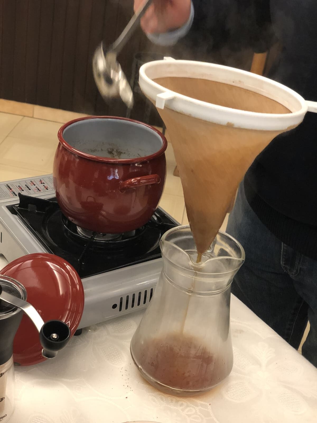 café de pota pote puchero paso 12