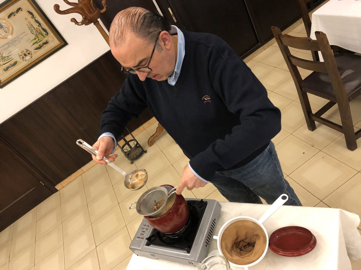 café de pota pote puchero paso 6