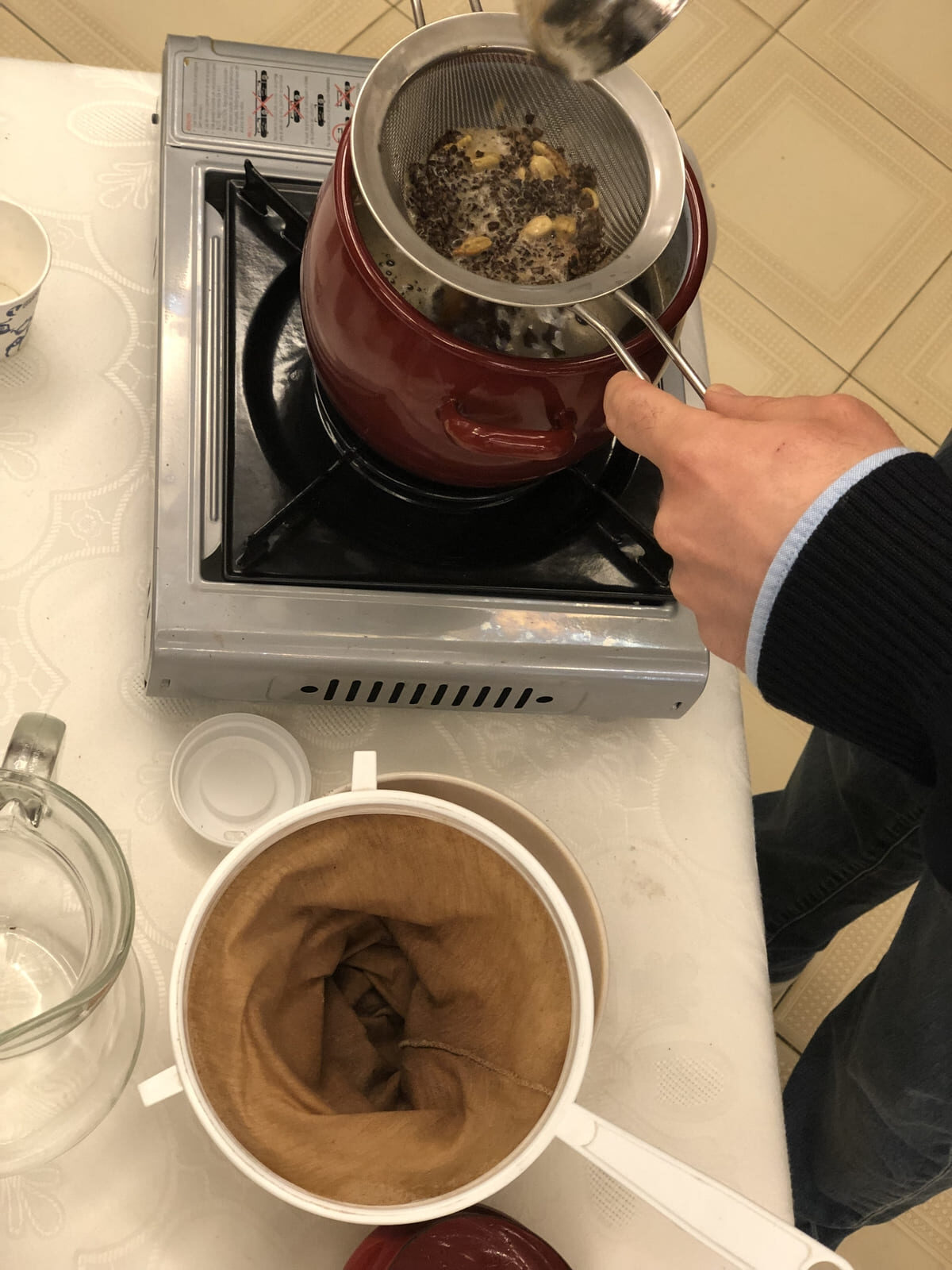 café de pota pote puchero paso 7