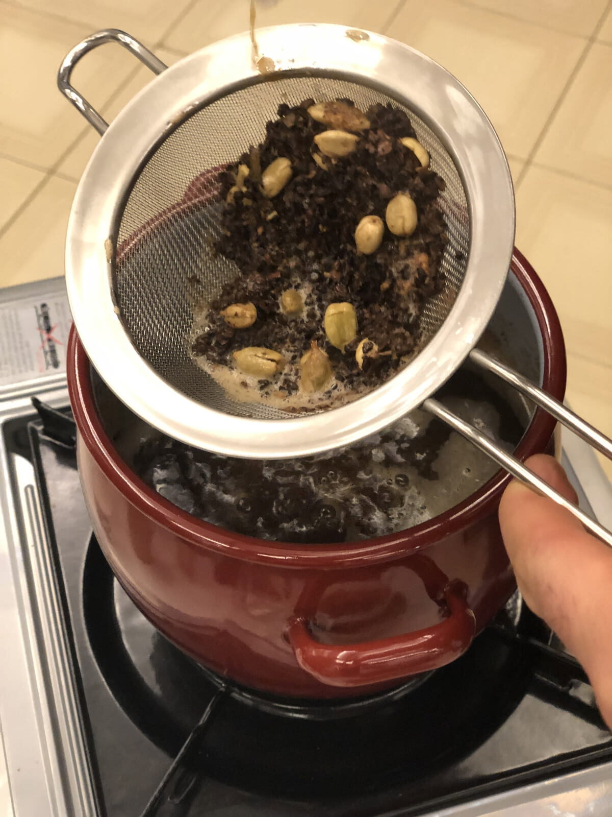 café de pota pote puchero paso 8