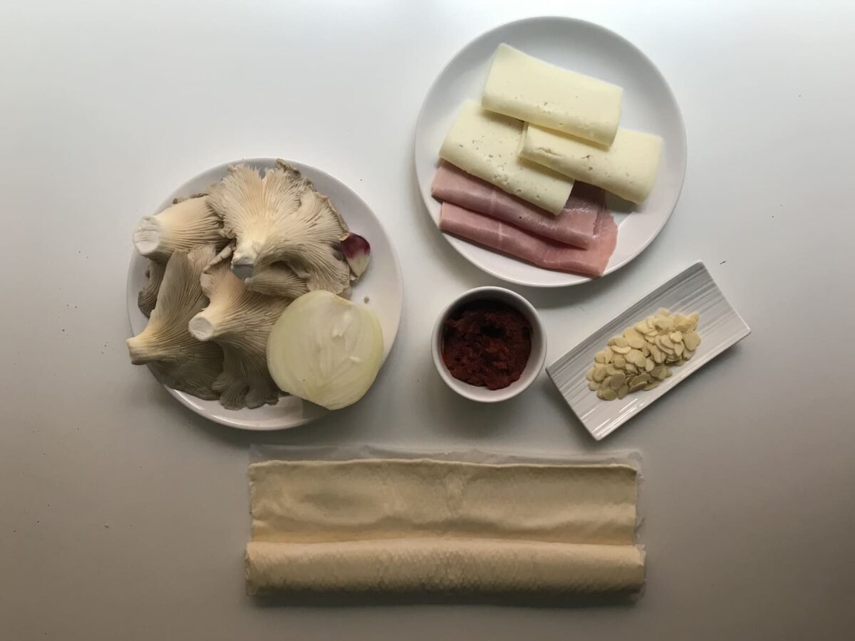 canapés con hojaldre ideas de aperitivos navideos paso 3