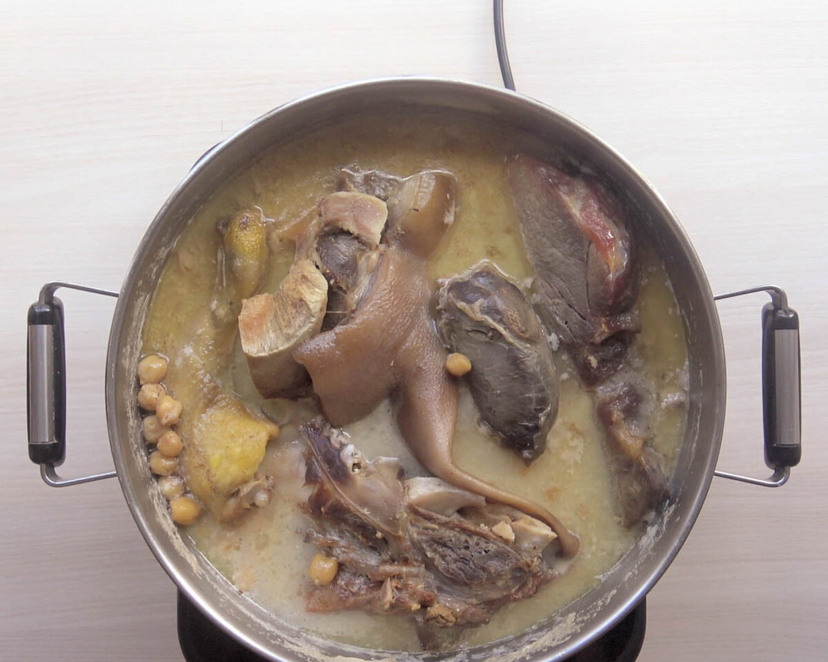 cocido gallego paso 12