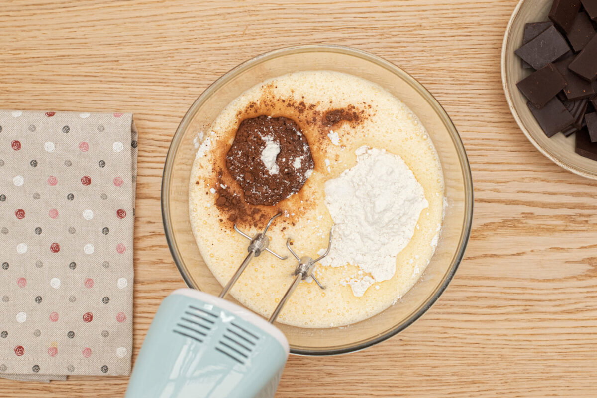coulant de chocolate paso 5