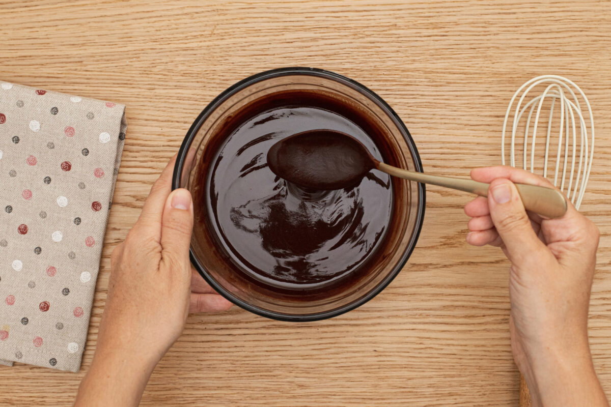 coulant de chocolate paso 8