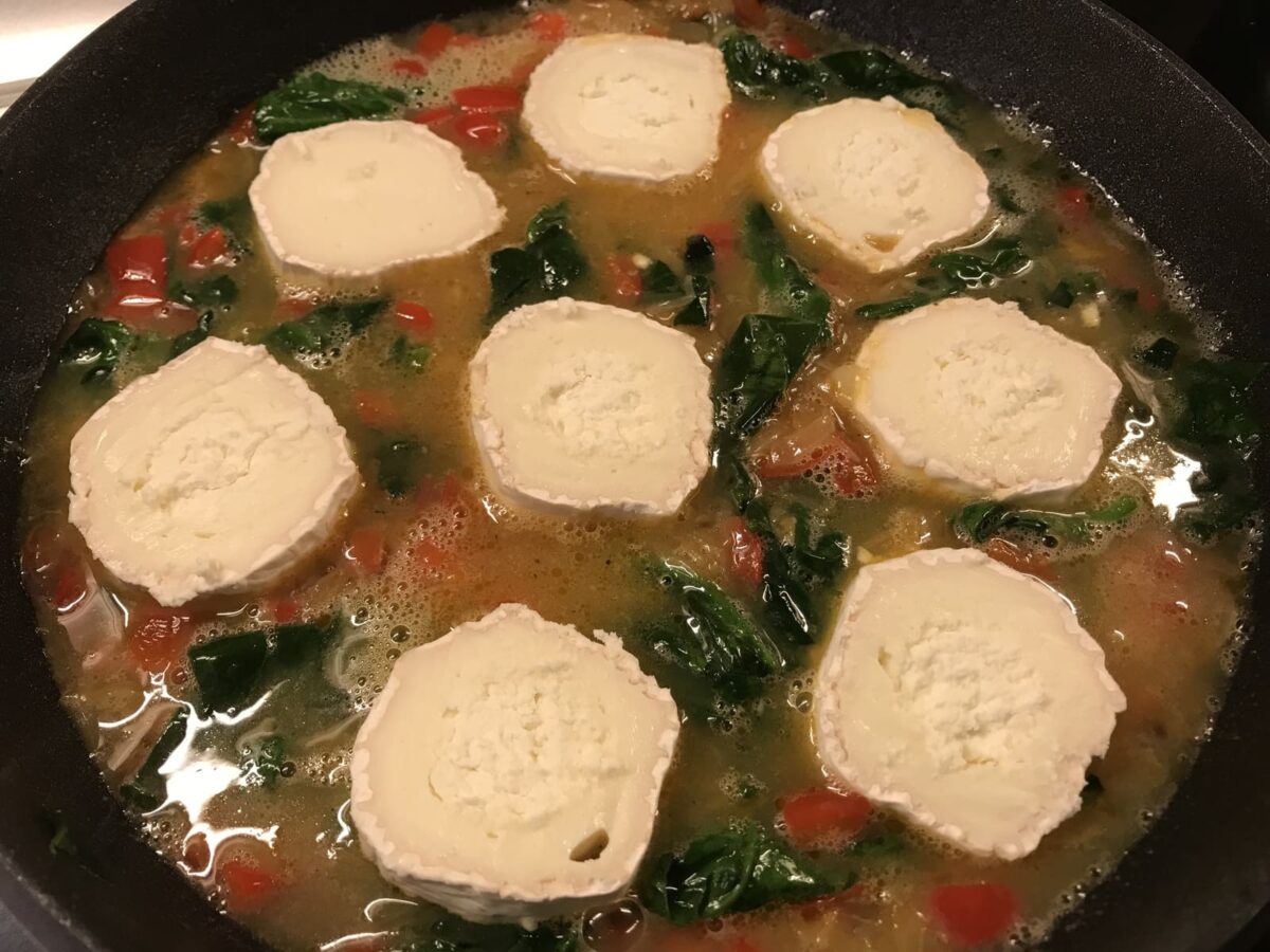 frittata de verdura y queso de cabra paso 9
