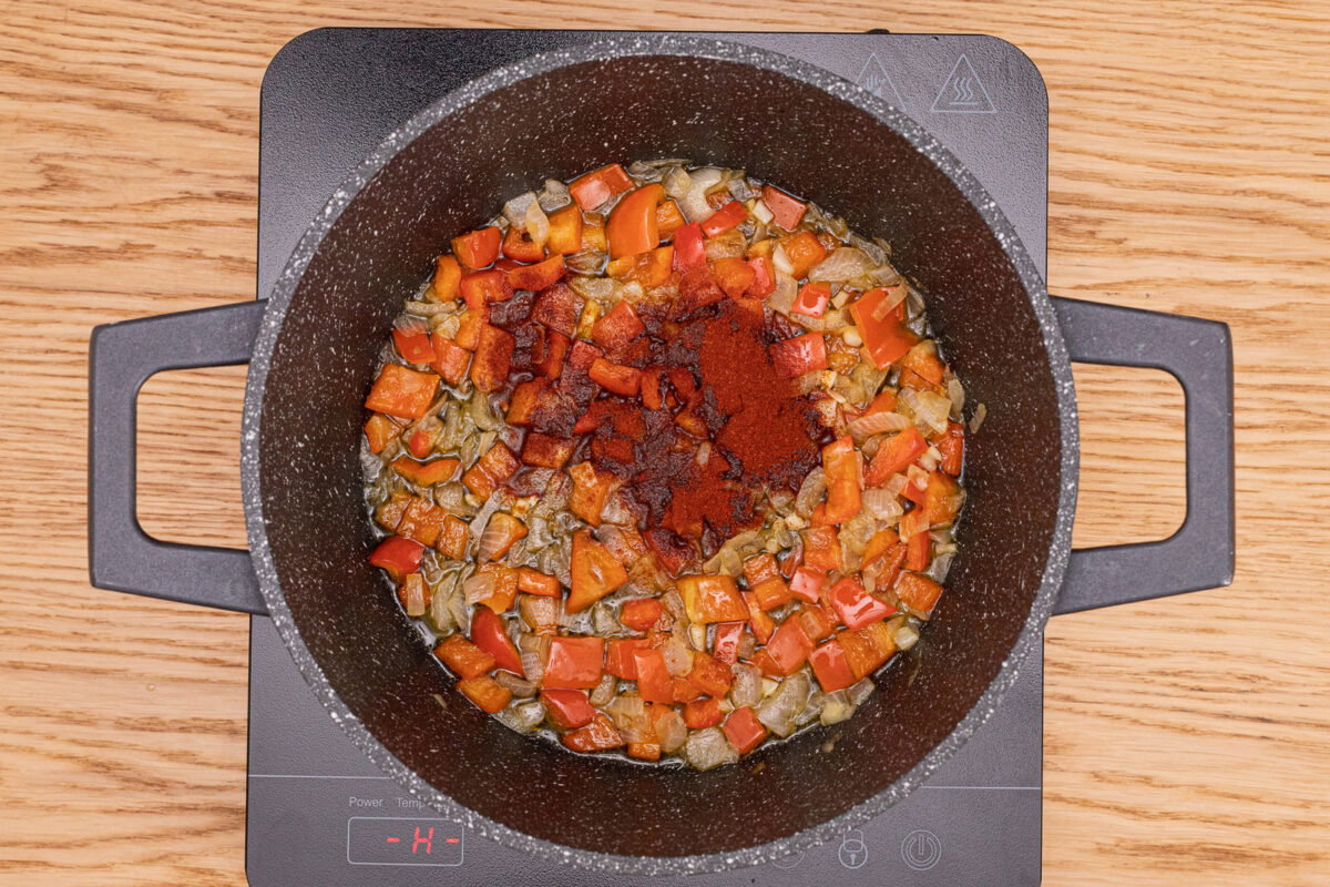 guiso de patatas y alcachofas paso 7