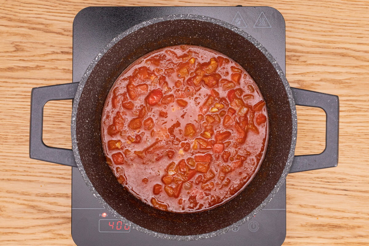 guiso de patatas y alcachofas paso 9