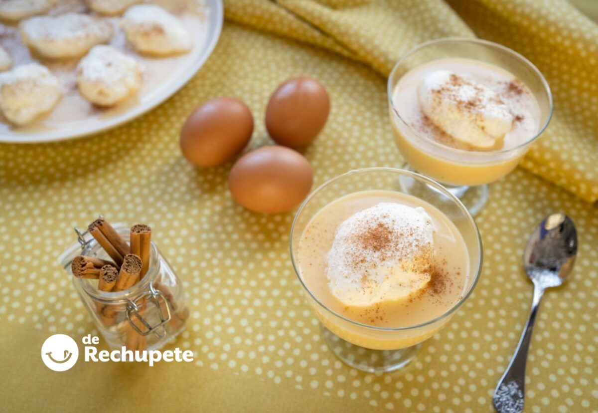 Huevos moles. Delicioso postre tradicional canario