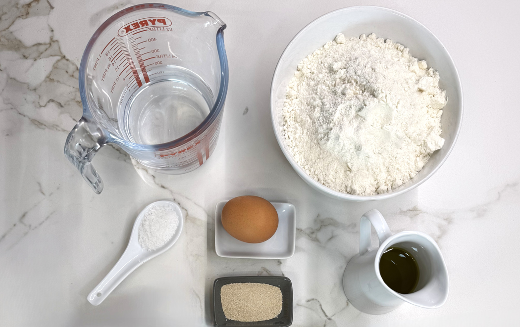 Masa de empanada gallega con huevo