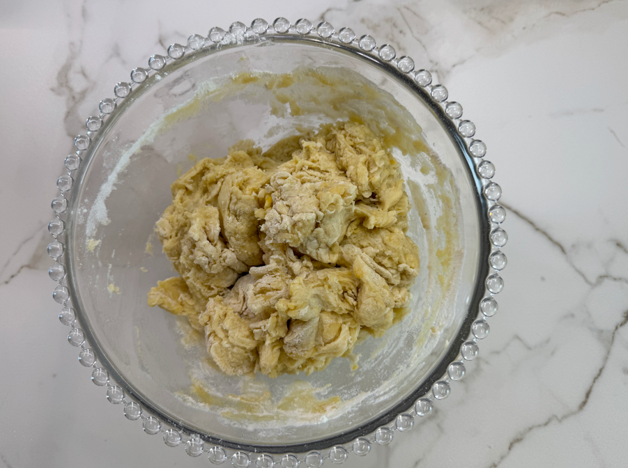 Masa de empanada gallega con huevo