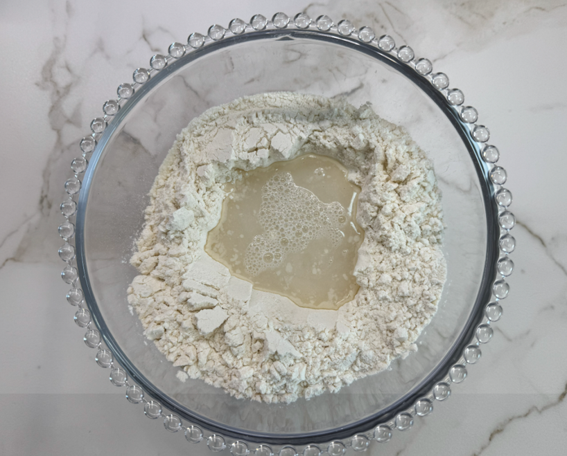 Masa de empanada gallega con huevo