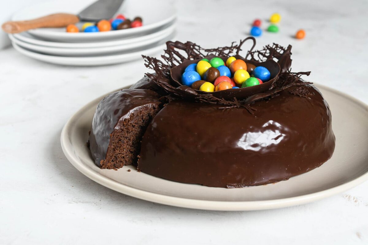 mona de pascua con chocolate paso 15