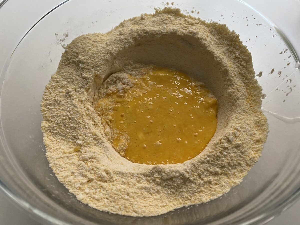 pan de maíz americano paso 5