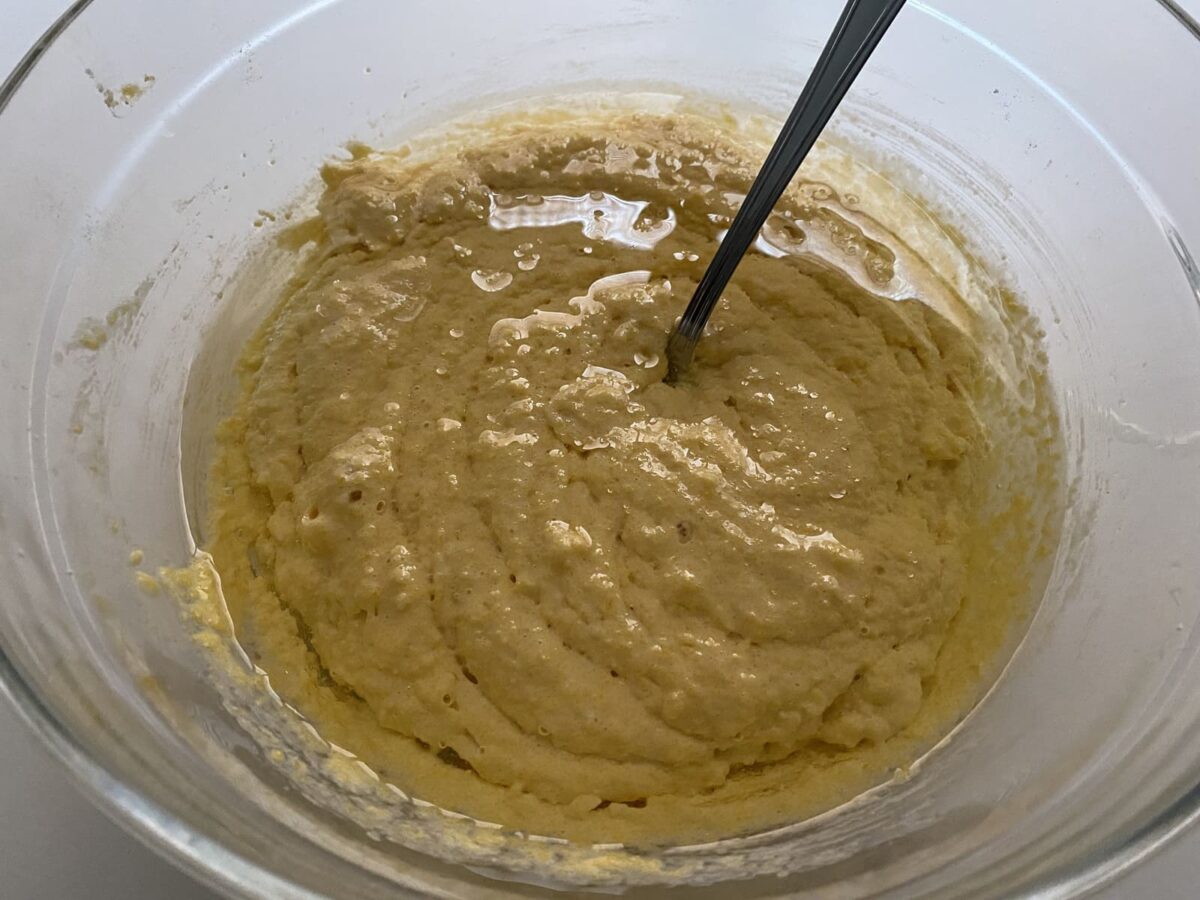 pan de maíz americano paso 8