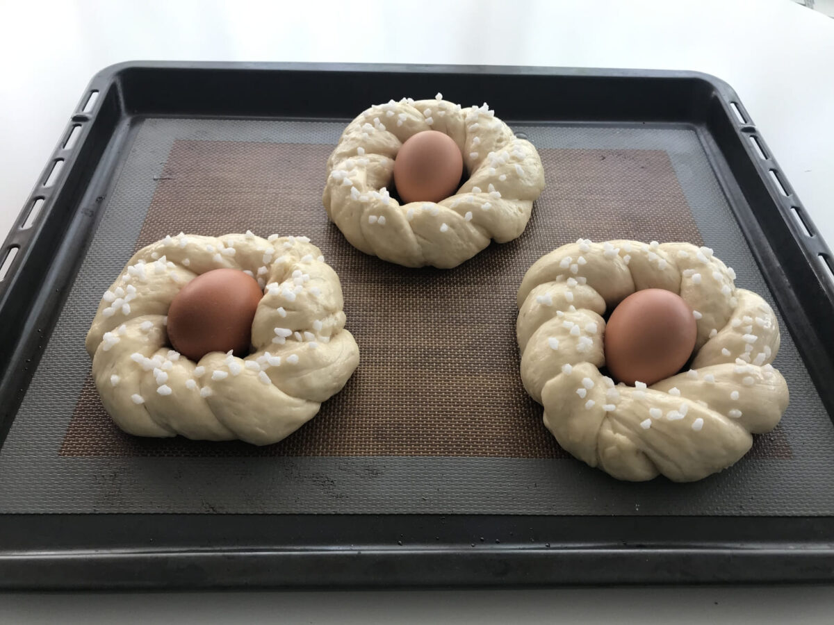 pan italiano de pascua paso 14