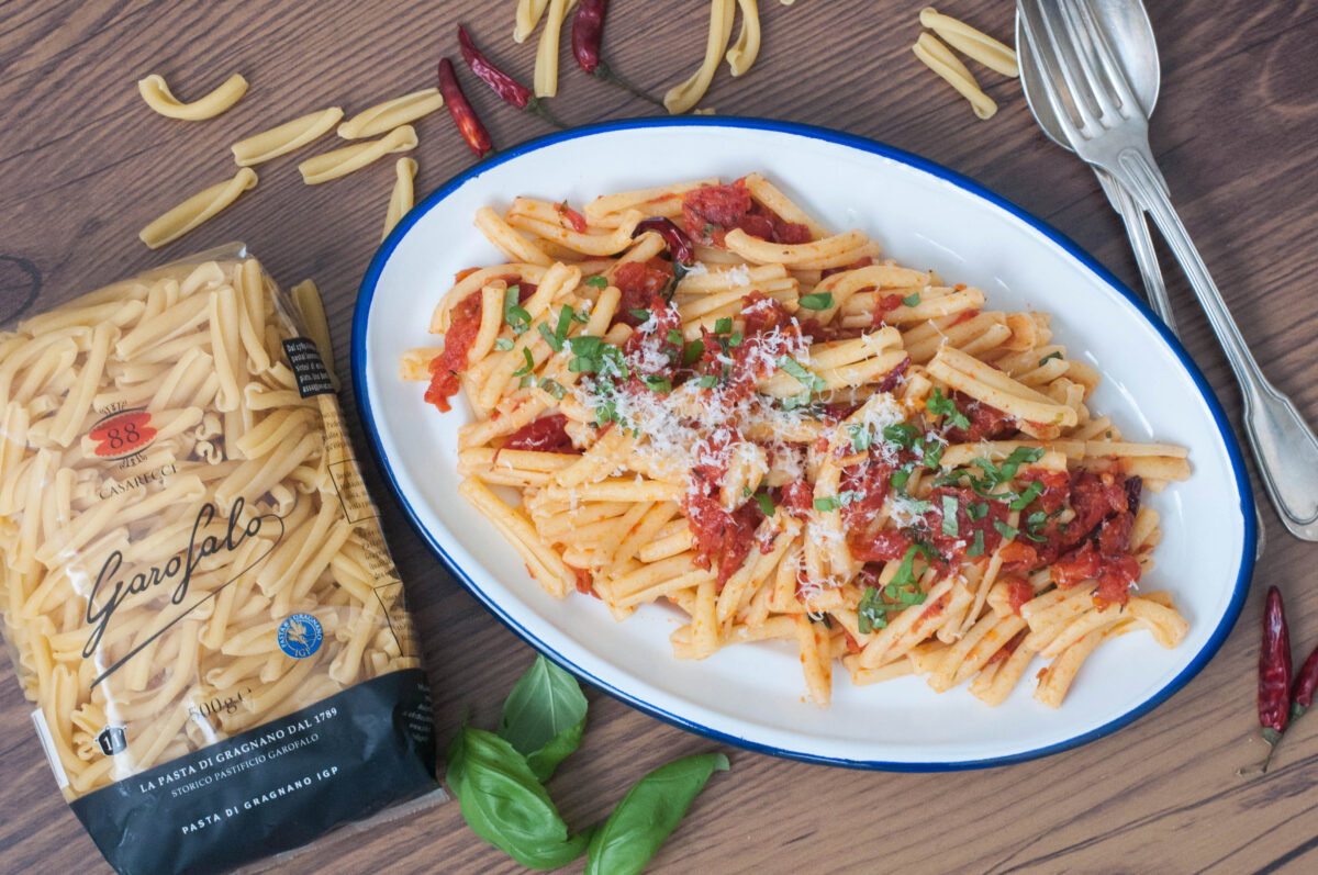 pasta arrabbiata paso 13