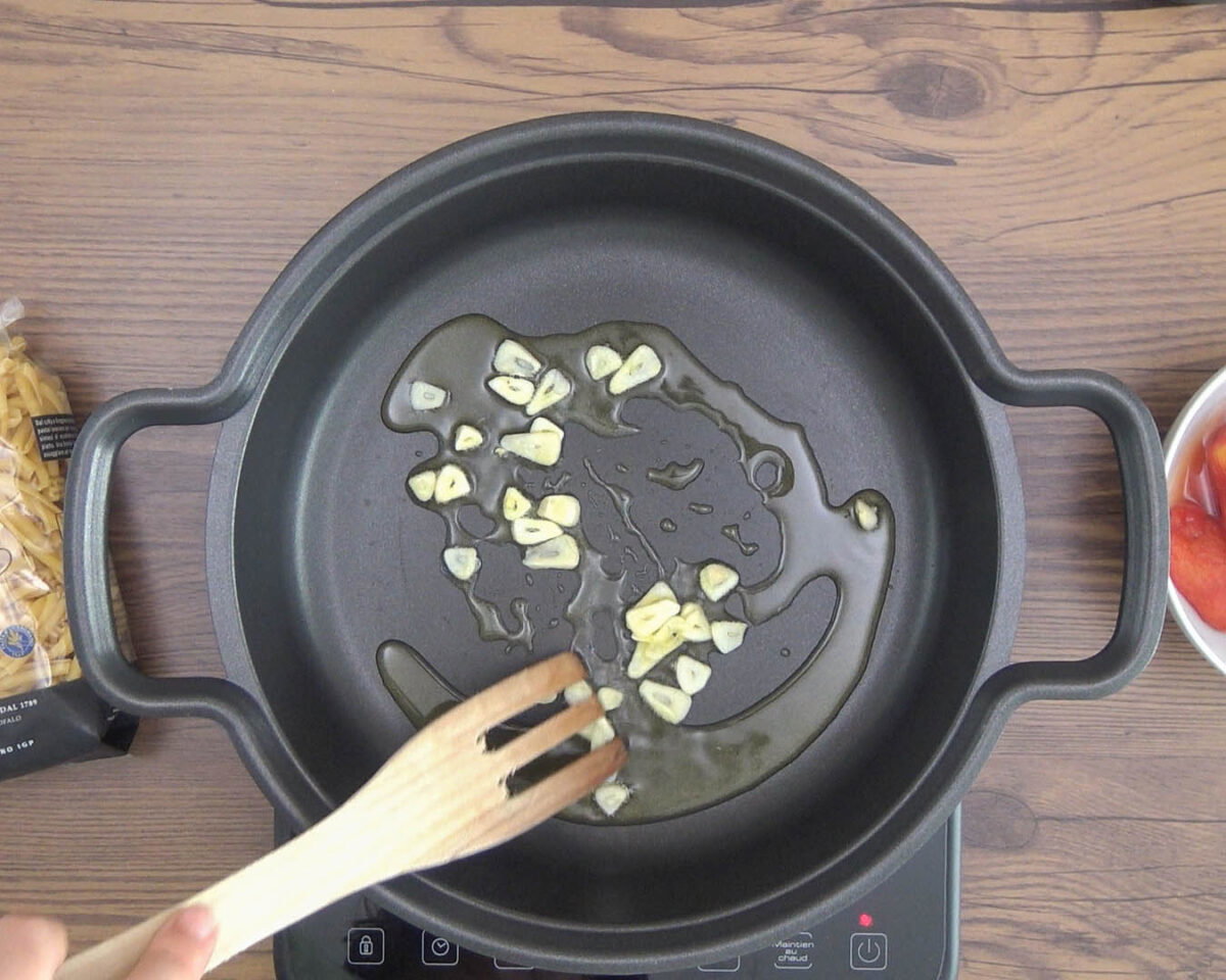 pasta arrabbiata paso 4