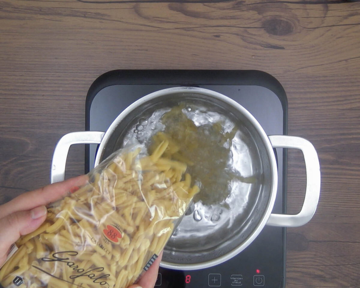pasta arrabbiata paso 9